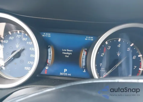 2018 Maserati Ghibli S Gransport из США, поврежденный, VIN ZAM57YSS7J1267562